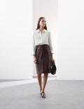 Pure Silk Long Sleeve Shirt