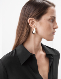 Pure Silk Long Sleeve Shirt