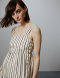 Striped Relaxed Maxi Dress