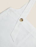 Irish Linen Button Detail Cami Top