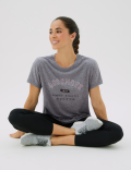 Slogan Crew Neck Relaxed T-Shirt