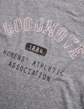 Slogan Crew Neck Relaxed T-Shirt