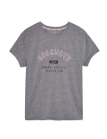 Slogan Crew Neck Relaxed T-Shirt