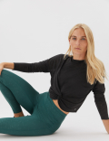 Lightweight Twist Front Long Sleeve Top