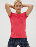Scoop Neck Short Sleeve T-Shirt
