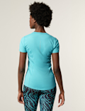 Scoop Neck Short Sleeve T-Shirt