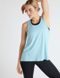 Relaxed Pleat Back Yoga Vest