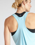 Relaxed Pleat Back Yoga Vest