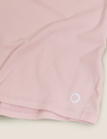 V-Neck Tie Side Short Sleeve Yoga Top