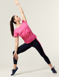 Lightweight Scoop Neck Relaxed T-Shirt