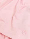 Cotton Blend Crew Neck T-Shirt