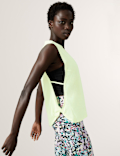 Crew Neck Relaxed Sleeveless Vest Top