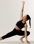 Racer Back Cropped Yoga Vest Top