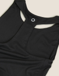 Racer Back Cropped Yoga Vest Top