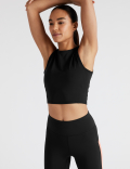 Scoop Neck Cropped Vest Top