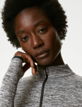 Funnel Neck Half Zip Running Top