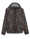 Lightweight Printed Hooded Running Jacket