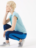 Round Neck Short Sleeve Top