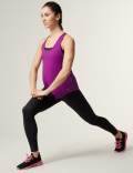 Scoop Neck Racer Back Running Vest Top