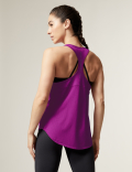Scoop Neck Racer Back Running Vest Top