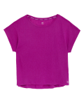 Lightweight Scoop Neck Relaxed T-Shirt