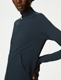 Funnel Neck Zip Up Walking Top