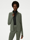 Funnel Neck Zip Up Walking Top