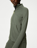 Funnel Neck Zip Up Walking Top