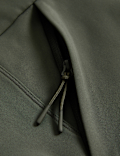 Funnel Neck Zip Up Walking Top