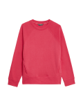 Cotton Rich Crew Neck Sweatshirt