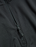 Funnel Neck Half Zip Yoga Top