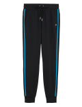 Side Stripe Cuffed Sports Joggers
