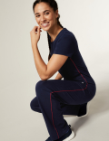 Cotton Rich Side Stripe Joggers