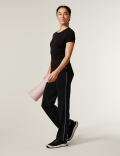 Cotton Rich Side Stripe Joggers
