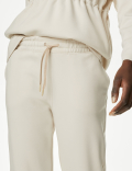 Cuffed High Waisted Tapered Joggers