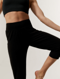 Tapered Cropped Yoga Joggers