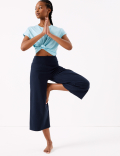 Cotton Rich Straight Leg Cropped Culotte