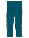 Go Move Printed Cropped Gym Leggings