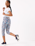 Go Move Printed Cropped Leggings