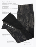 Go Train Mesh Cropped Gym Leggings