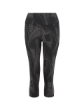 Go Train Mesh Cropped Gym Leggings