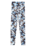 Go Balance Printed Wrap Waist Yoga Leggings