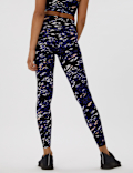 Go Balance Printed Wrap Waist Yoga Leggings