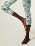 Go Balance Printed Cropped Yoga Leggings