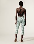 Go Balance Printed Cropped Yoga Leggings