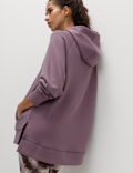 Relaxed Yoga Longline Hoodie
