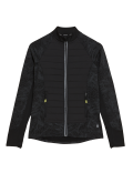 Reflective Padded Zip Up Running Jacket