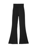 High Waisted Flared Yoga Leggings