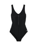 Active Zip Through Swimsuit