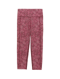 Go Move Printed Cropped Gym Leggings